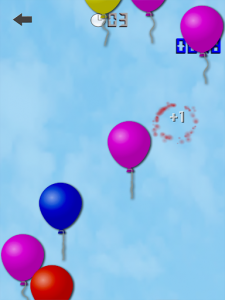 اسکرین شات بازی Balloons Splash 8