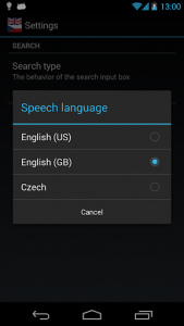 اسکرین شات برنامه Offline English Czech Dictionary 3