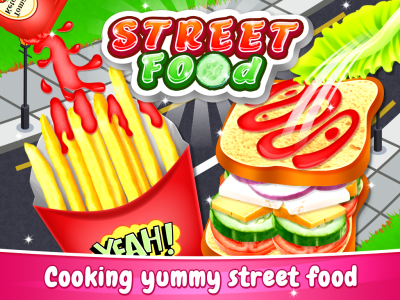 اسکرین شات 1 بازی Street Food: Cooking Chef Game
