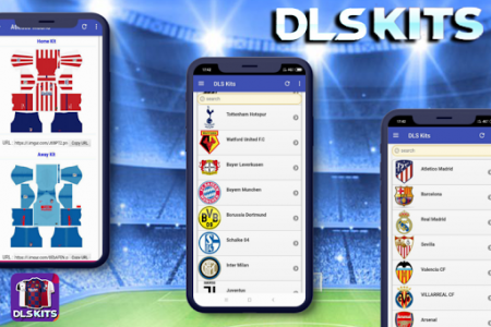 اسکرین شات برنامه All DLS Kits - Dream League Kits Soccer 4