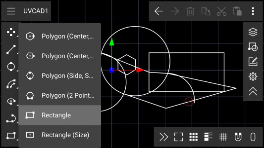 اسکرین شات برنامه UVCAD - CAD 2D Drawing & Drafting Editor & Viewer 6