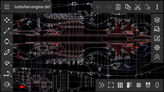 اسکرین شات برنامه UVCAD - CAD 2D Drawing & Drafting Editor & Viewer 2