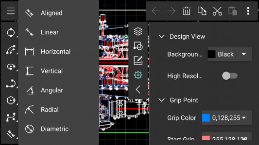 اسکرین شات برنامه UVCAD - CAD 2D Drawing & Drafting Editor & Viewer 7