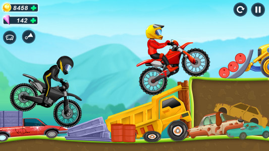 اسکرین شات 4 برنامه Boys Bike Race-Motorcycle Game