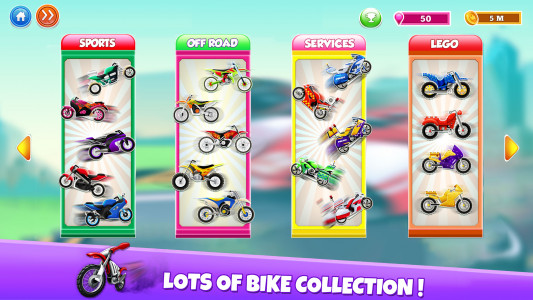 اسکرین شات 6 برنامه Boys Bike Race-Motorcycle Game
