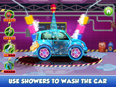 اسکرین شات 1 بازی Car Wash game for girls
