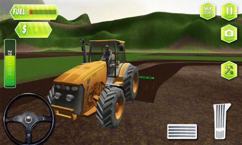 اسکرین شات بازی Harvest Farm Tractor Simulator 1