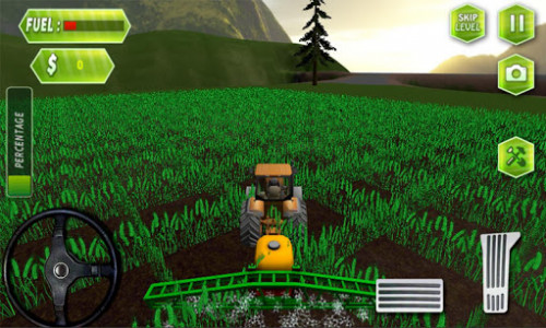 اسکرین شات بازی Harvest Farm Tractor Simulator 4
