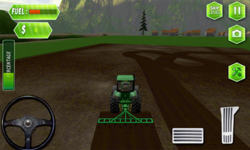 اسکرین شات بازی Harvest Farm Tractor Simulator 5