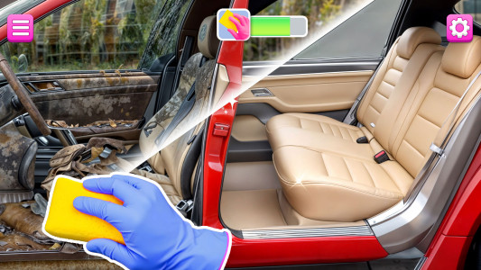 اسکرین شات 4 بازی Satisfying Car Wash & Repair