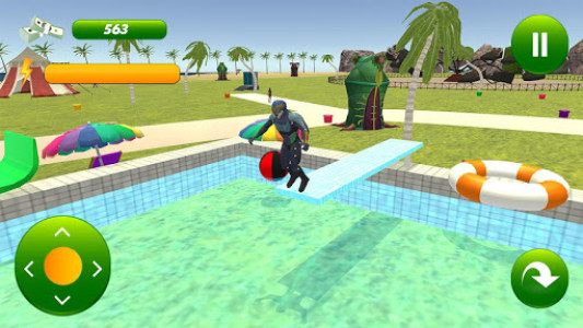 اسکرین شات بازی super hero water slide uphill rush 3