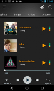 اسکرین شات برنامه Music Player Free Audio Mp3 Player 2