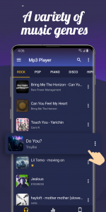 اسکرین شات برنامه MP3 Player - Music Player, Unlimited Online Music 1