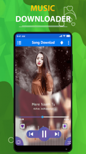 اسکرین شات برنامه MP3 song downloader - Download free music 3