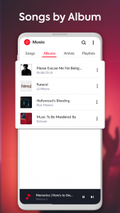 اسکرین شات برنامه MP3 Player: Play Music & Songs 5