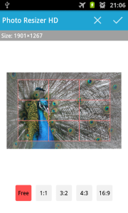 اسکرین شات 3 برنامه Photo Resizer HD