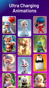 اسکرین شات 6 برنامه Charging Animation App