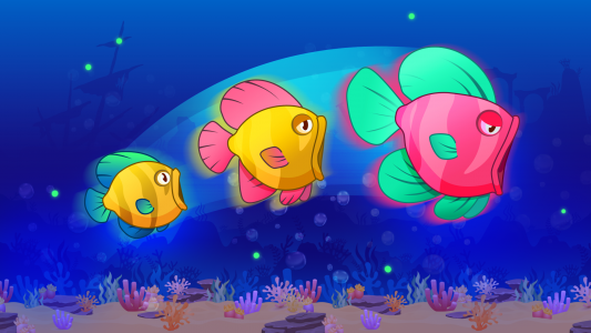 اسکرین شات بازی Eat Fish.IO : Fish Battle 2