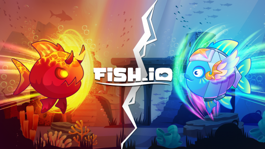 اسکرین شات 1 بازی Fish.IO - Hungry Fish