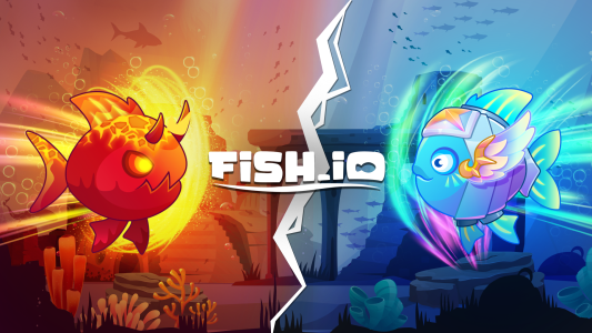 اسکرین شات 1 بازی Fish.IO - Hungry Fish