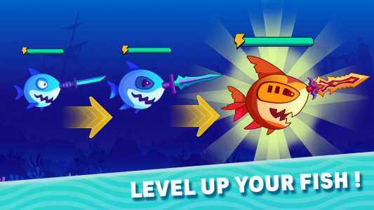 اسکرین شات 3 بازی Sword Shark.io - Hungry Shark