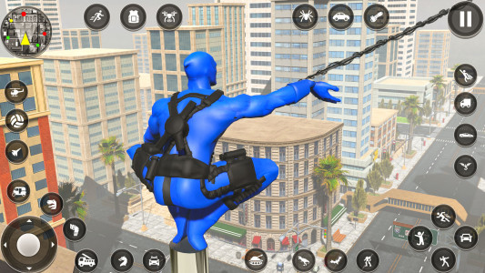 اسکرین شات بازی Miami Rope Hero Gangster Games 5