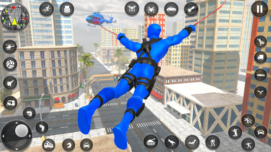 اسکرین شات بازی Miami Rope Hero Gangster Games 2