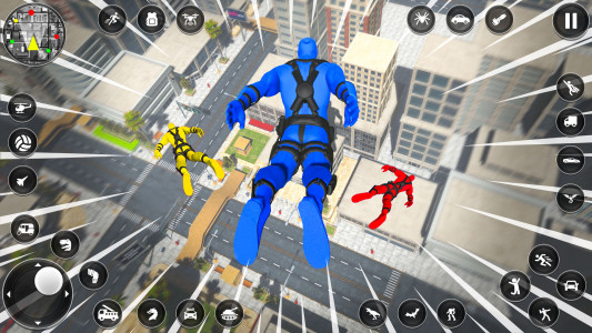 اسکرین شات بازی Miami Rope Hero Gangster Games 1