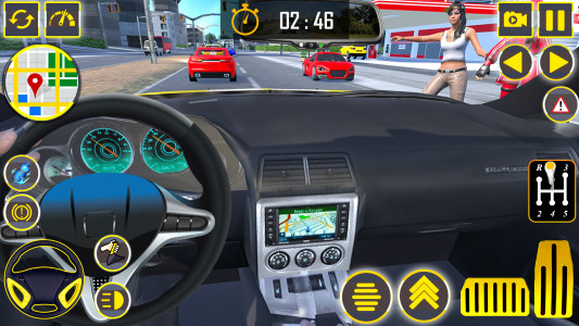 اسکرین شات بازی US Taxi Simulator : Car Games 5