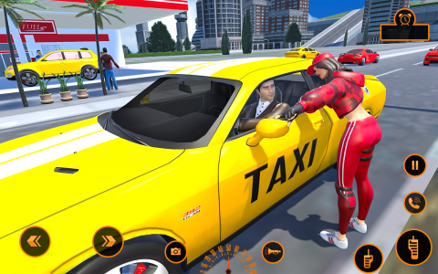 اسکرین شات بازی Modern Taxi Driving Simulator 5