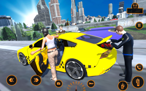اسکرین شات بازی Modern Taxi Driving Simulator 7