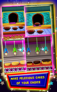 اسکرین شات برنامه Chocolate Cake Baking Game – Comfy Cake factory 3