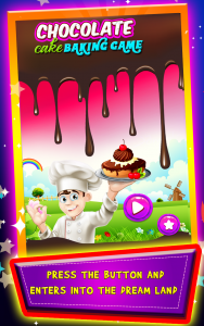 اسکرین شات برنامه Chocolate Cake Baking Game – Comfy Cake factory 2
