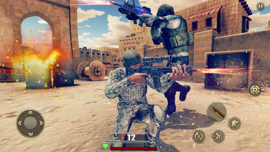 اسکرین شات بازی Fps Commando Strike 3D Game 4