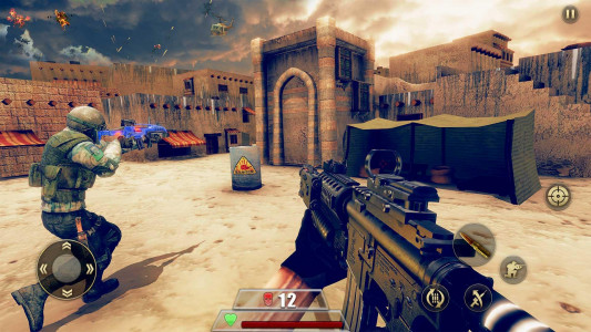 اسکرین شات بازی Fps Commando Strike 3D Game 3