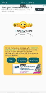 اسکرین شات برنامه Emoji Switcher PRO for FB (ROOT) 2