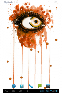 اسکرین شات 5 برنامه Beautiful Eyes wallpaper