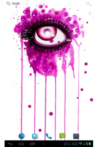 اسکرین شات 3 برنامه Beautiful Eyes wallpaper