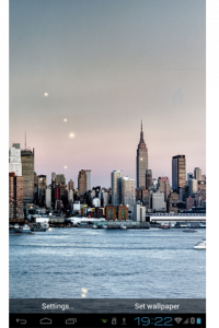 اسکرین شات 4 برنامه Amazing City live wallpapers