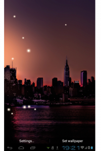 اسکرین شات 5 برنامه Amazing City live wallpapers