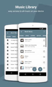 اسکرین شات برنامه NRG Player music player 4