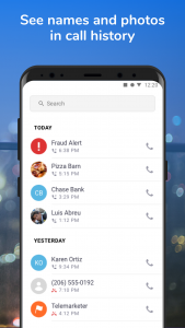 اسکرین شات 2 برنامه Mr. Number: Spam Call Blocker