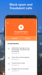 اسکرین شات برنامه Mr. Number: Spam Call Blocker 3