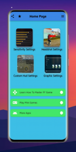 اسکرین شات 1 برنامه Sensitivity Tool