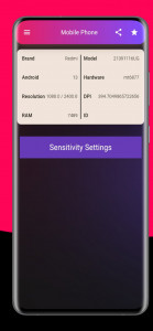 اسکرین شات 3 برنامه Weka Sensitivity