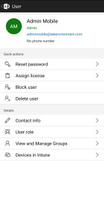 اسکرین شات 3 برنامه Microsoft 365 Admin