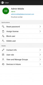 اسکرین شات 3 برنامه Microsoft 365 Admin