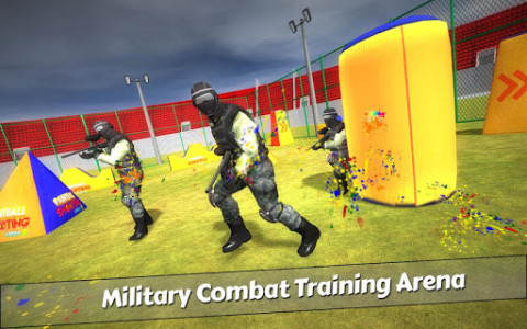 اسکرین شات بازی PaintBall Shooting Arena3D : Army StrikeTraining 8