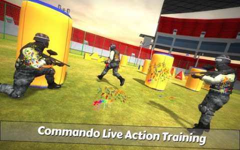 اسکرین شات بازی PaintBall Shooting Arena3D : Army StrikeTraining 6