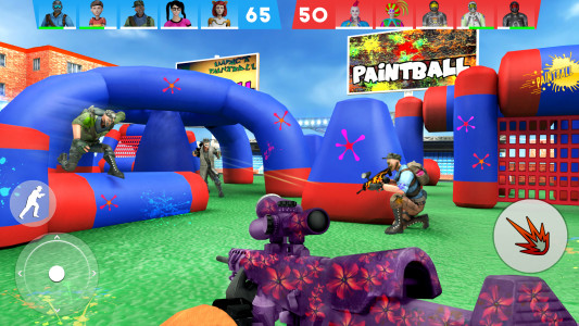 اسکرین شات بازی Paintball Shooting Game 3D 4
